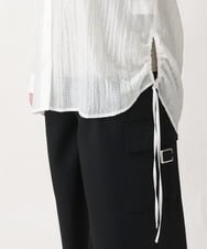 OLBEV11099 eur3(エウルキューブ) 【大きいサイズ】シアードビーブラウス ホワイト(90)