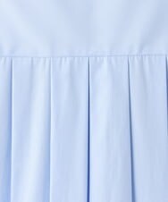 OLBEV25079 eur3(エウルキューブ) 【大きいサイズ】バックタックシャツブラウス ライトブルー(50)