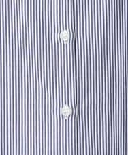 OLBJS06099 eur3(エウルキューブ) 【大きいサイズ】バンドカラーシャツブラウス ネイビー(57)