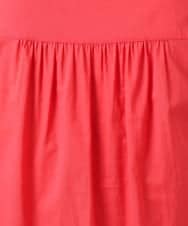 OLBKA05089 eur3(エウルキューブ) 【大きいサイズ】コットンフリルブラウス レッド(05)