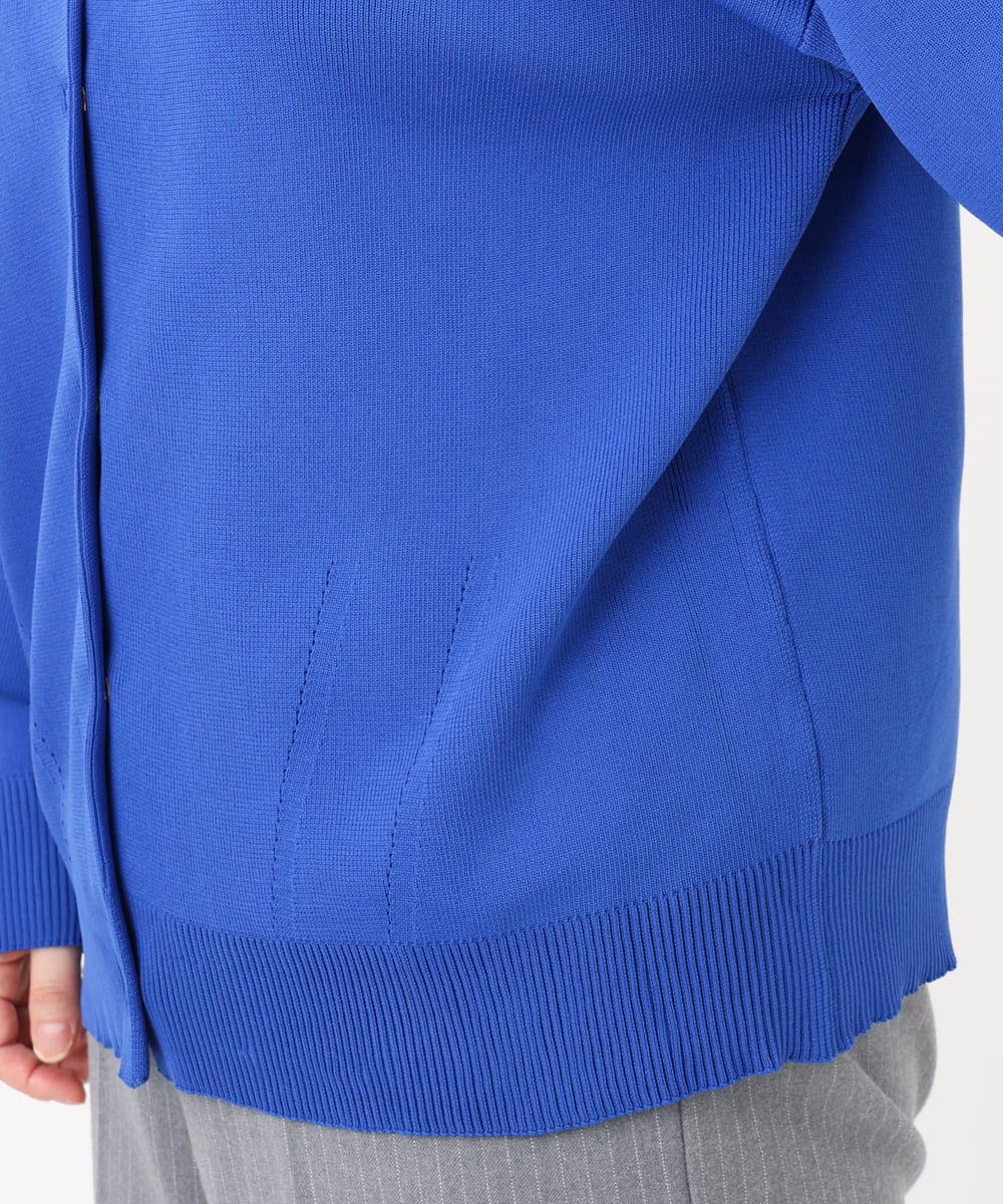 OLCAD10099 eur3(エウルキューブ) 【大きいサイズ】2WAYカーディガン ブルー(55)