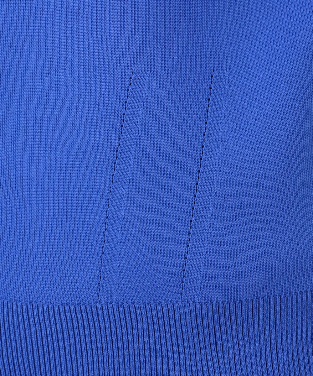 OLCAD10099 eur3(エウルキューブ) 【大きいサイズ】2WAYカーディガン ブルー(55)