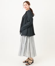 OLCGA21099 eur3(エウルキューブ) 【大きいサイズ/機能素材アイテム】接触冷感ラッシュガード ブラック(94)