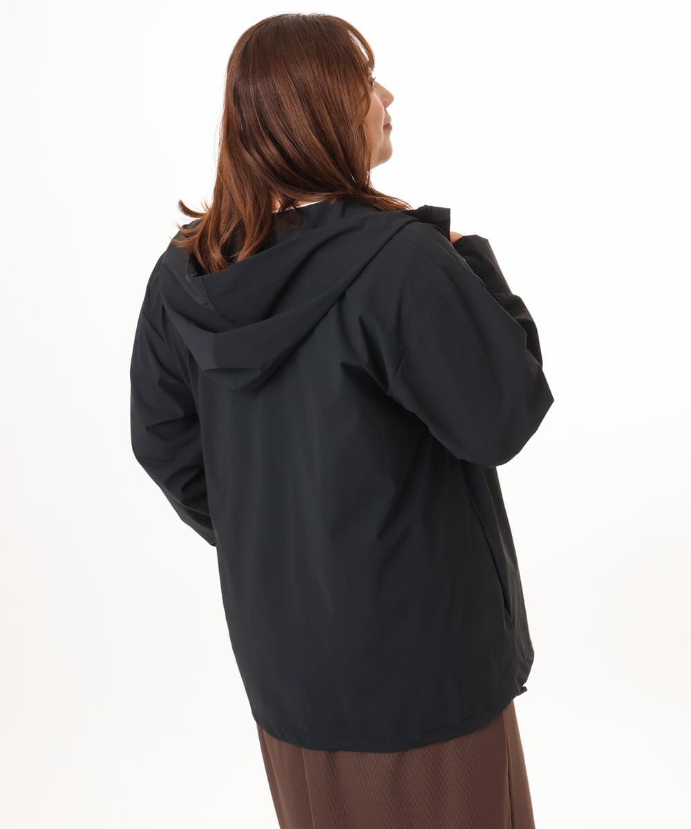 OLCGD08099 eur3(エウルキューブ) 【大きいサイズ/機能素材アイテム】接触冷感ラッシュガード ブラック