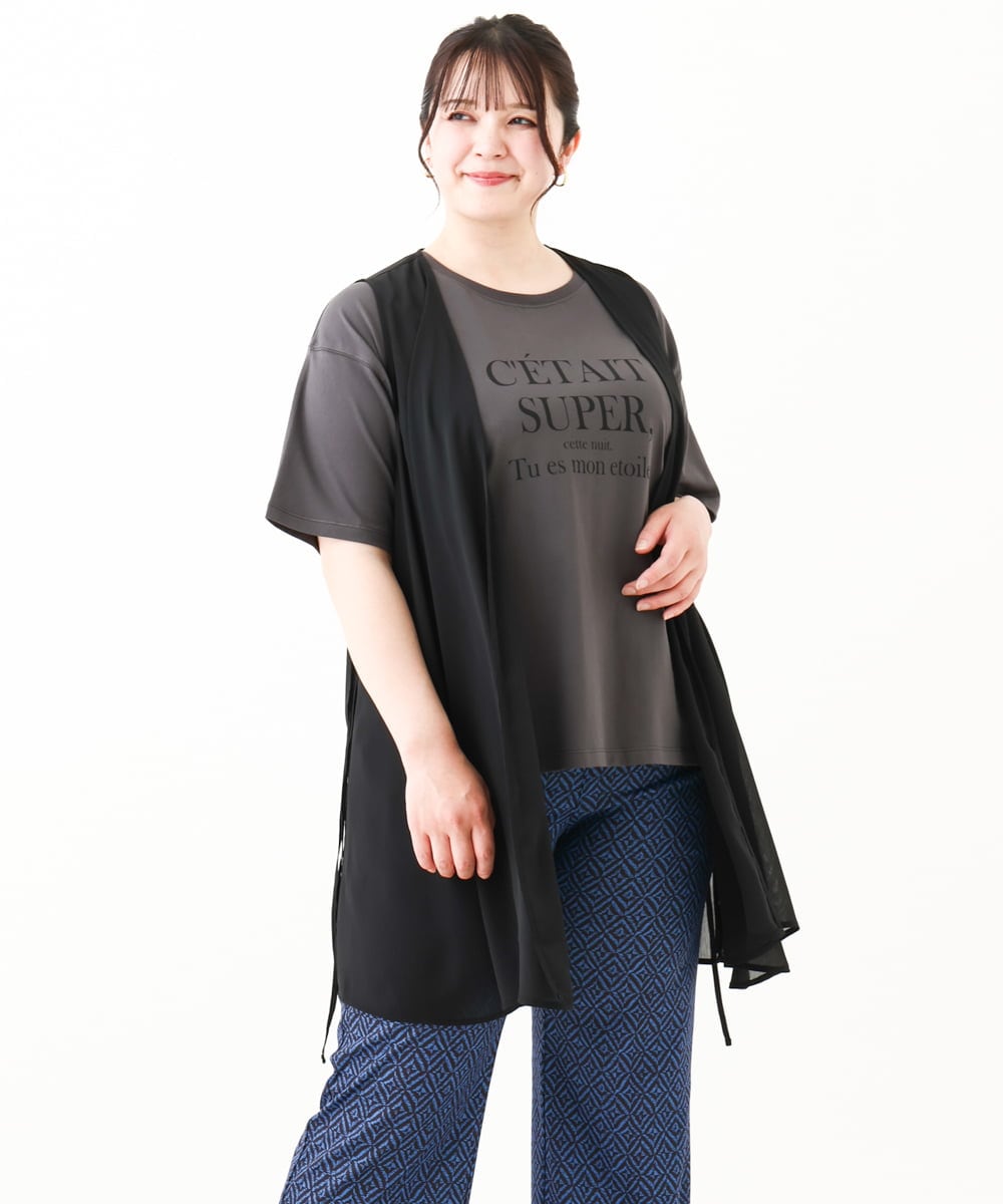 OLCHV11089 eur3(エウルキューブ) 【大きいサイズ】シアージレ ブラック(94)