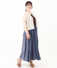 OLCHV12089 eur3(エウルキューブ) 【大きいサイズ】ボレロカーディガン アイボリー(80)