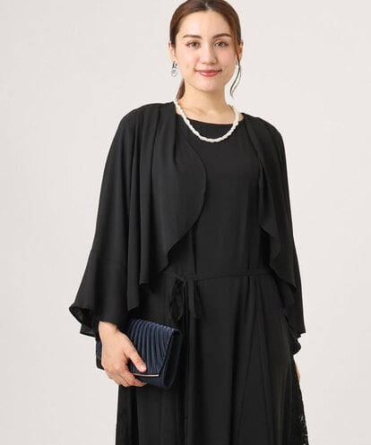 OLCLA06099 eur3 【大きいサイズ】レースコンビボレロ