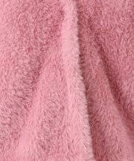 OLCLA09119 eur3(エウルキューブ) 【大きいサイズ】フラッフィージャケット ピンク(03)