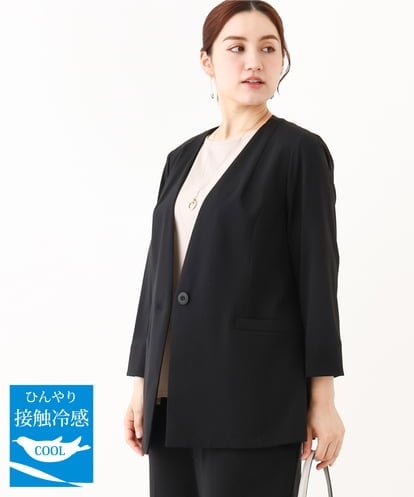OLDHV05179 eur3 【大きいサイズ/セットアップ対応】接触冷感カノコジャケット