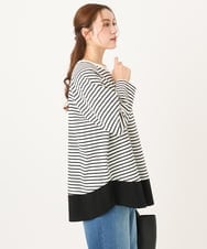 OLECD06099 eur3(エウルキューブ) 【大きいサイズ】ドッキングプルオーバー ホワイト(90)