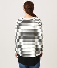 OLECD06099 eur3(エウルキューブ) 【大きいサイズ】ドッキングプルオーバー ホワイト(90)