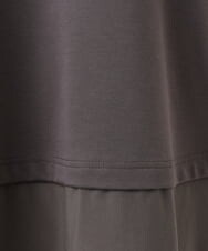 OLECD06099 eur3(エウルキューブ) 【大きいサイズ】ドッキングプルオーバー ダークグレー(93)