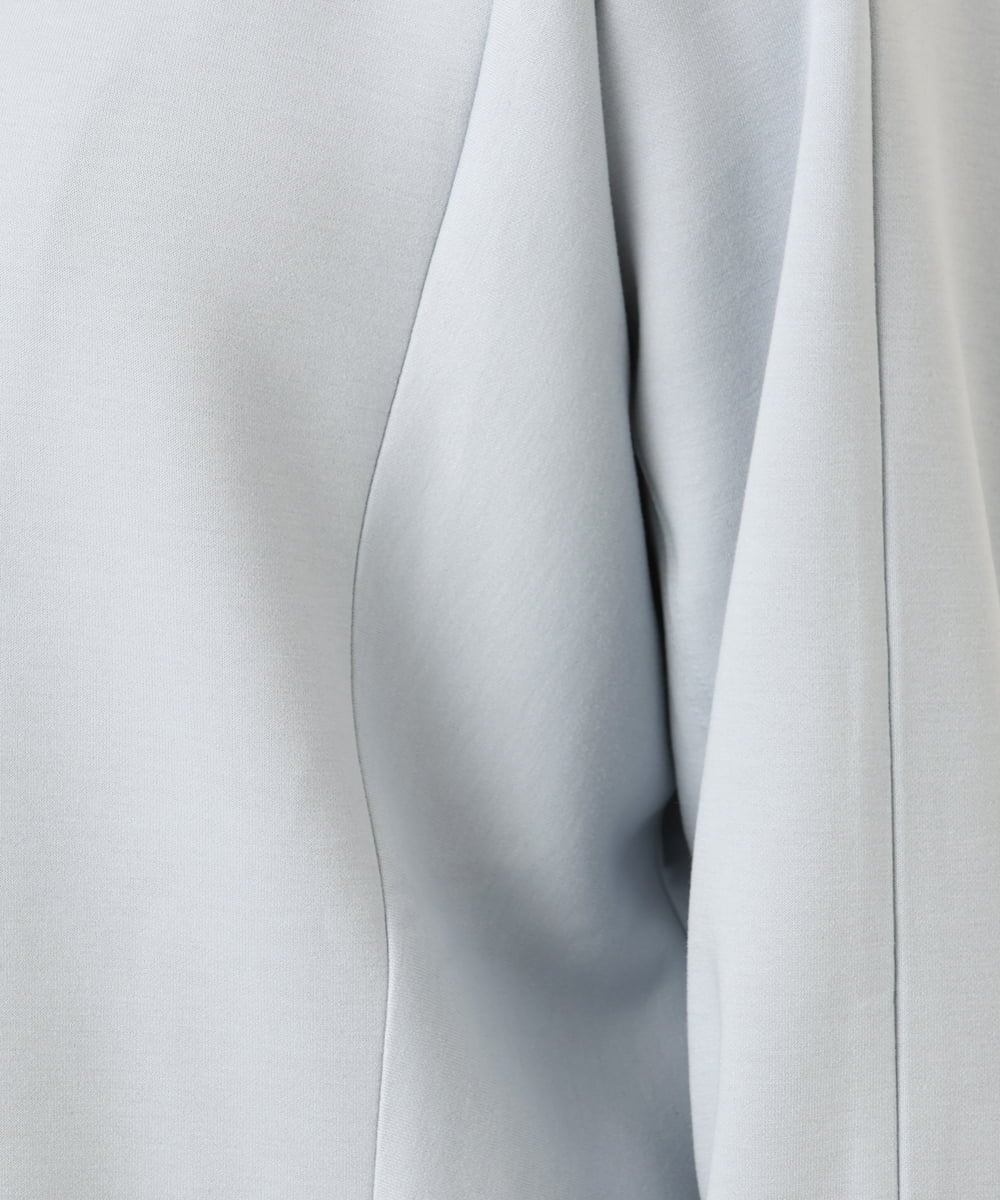OLECD09099 eur3(エウルキューブ) 【大きいサイズ】ハーフジップダンボールプルオーバー ライトブルー(50)