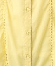 OLEFD02099 eur3(エウルキューブ) 【大きいサイズ】ハシゴレースチュニック イエロー
