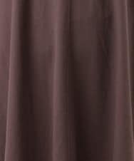 OLEFD19099 eur3(エウルキューブ) 【大きいサイズ/接触冷感】ボクシーシルエットチュニック ブラウン