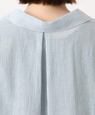OLEGD04089 eur3(エウルキューブ) 【大きいサイズ】コットンシアーチュニック ブルー
