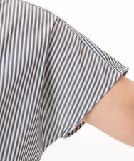 OLEGD14109 eur3(エウルキューブ) 【大きいサイズ/a.v.v×eur3】ピンタックワンピース ネイビー