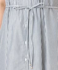 OLEGD14109 eur3(エウルキューブ) 【大きいサイズ/a.v.v×eur3】ピンタックワンピース ネイビー