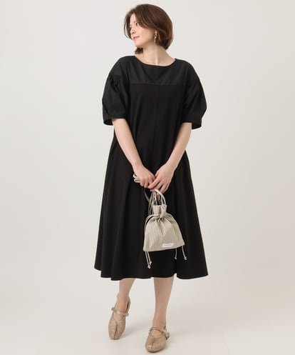 OLEGD24129 eur3 【大きいサイズ】切り替えコンビワンピース