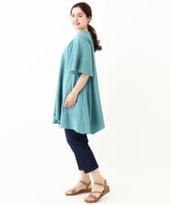 OLEHV32099 eur3(エウルキューブ) 【大きいサイズ】イレヘムチュニック ライトグリーン(30)
