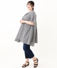 OLEHV32099 eur3(エウルキューブ) 【大きいサイズ】イレヘムチュニック ホワイト(90)