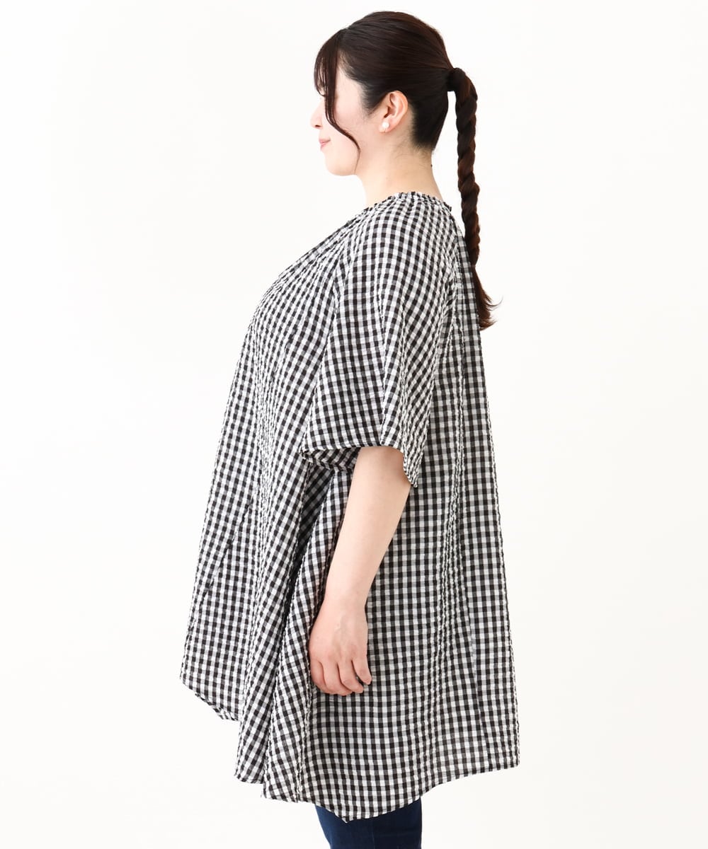 OLEHV32099 eur3(エウルキューブ) 【大きいサイズ】イレヘムチュニック ホワイト(90)