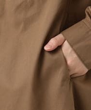 OLEKA04139 eur3(エウルキューブ) 【大きいサイズ】ロングシャツワンピース モカ(84)