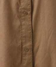 OLEKA04139 eur3(エウルキューブ) 【大きいサイズ】ロングシャツワンピース モカ(84)