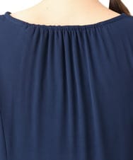 OLELA08179 eur3(エウルキューブ) 【大きいサイズ】サイドレースドレス ネイビー(57)