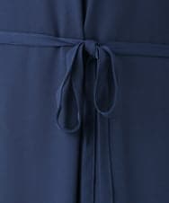 OLELA08179 eur3(エウルキューブ) 【大きいサイズ】サイドレースドレス ネイビー(57)