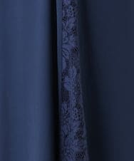 OLELA08179 eur3(エウルキューブ) 【大きいサイズ】サイドレースドレス ネイビー(57)