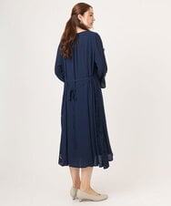 OLELA08179 eur3(エウルキューブ) 【大きいサイズ】サイドレースドレス ネイビー(57)