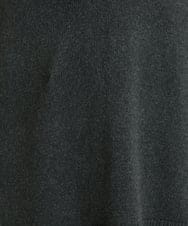 OLELP20090 eur3(エウルキューブ) 【大きいサイズ】深Vネックニットチュニック ブラック(94)(WEB限定カラー)