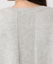 OLFAD01099 eur3(エウルキューブ) 【大きいサイズ】リブボクシーニット ベージュ(82)