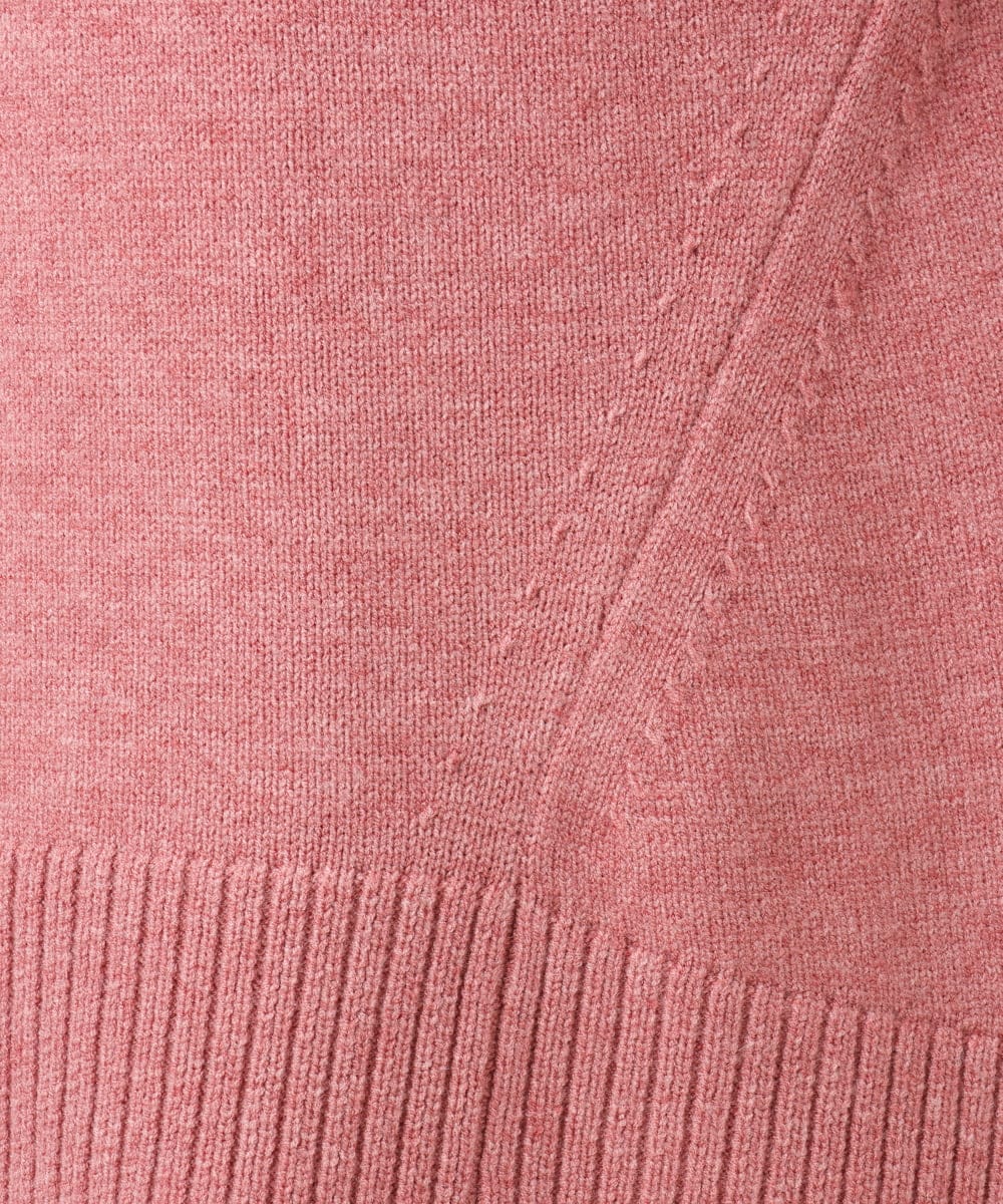 OLFAD09079 eur3(エウルキューブ) 【大きいサイズ】ゆるシルエットニット ピンク(03)