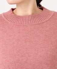 OLFAD09079 eur3(エウルキューブ) 【大きいサイズ】ゆるシルエットニット ピンク(03)