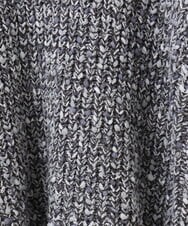 OLFAD10099 eur3(エウルキューブ) 【大きいサイズ】ミックスカラーラメニット ダークグレー(93)
