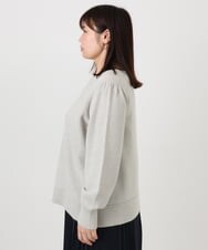 OLFAD11069 eur3(エウルキューブ) 【大きいサイズ/a.v.v×eur3】ラメスパンコールニット グレー(92)