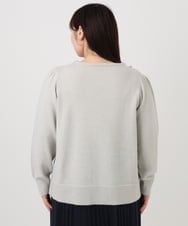 OLFAD11069 eur3(エウルキューブ) 【大きいサイズ/a.v.v×eur3】ラメスパンコールニット グレー(92)