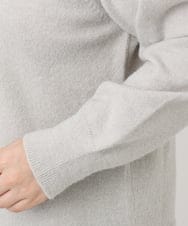 OLFAD11069 eur3(エウルキューブ) 【大きいサイズ/a.v.v×eur3】ラメスパンコールニット グレー(92)