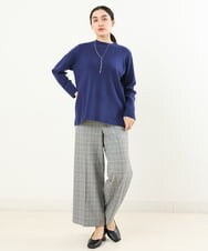 OLFAS03060 eur3(エウルキューブ) 【大きいサイズ】プチハイネックニット ネイビー(57)