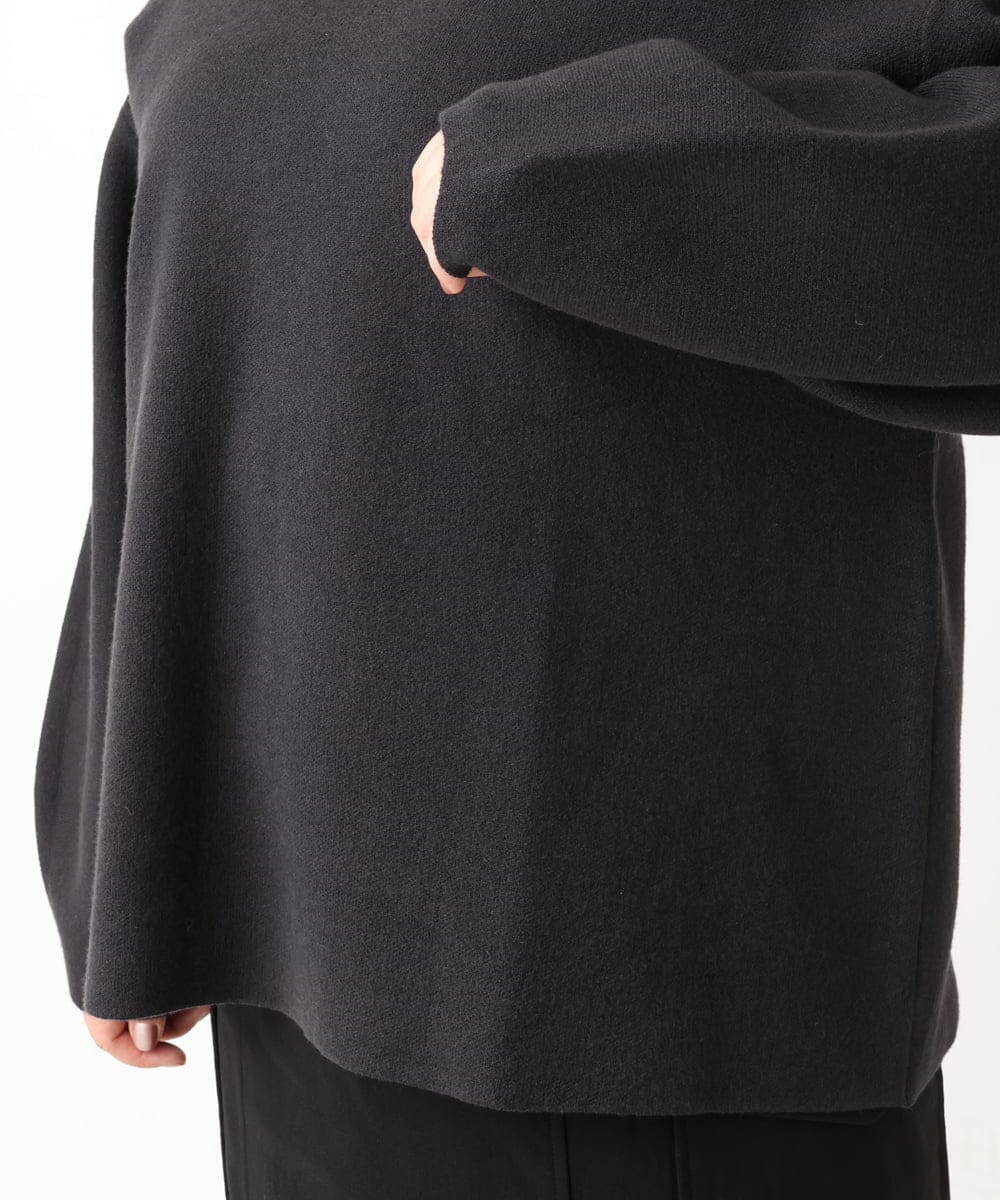 OLFAV15069 eur3(エウルキューブ) 【大きいサイズ/a.v.v×eur3】メタルボタンニット ネイビー(57)