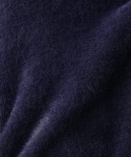 OLFAV23089 eur3(エウルキューブ) 【大きいサイズ/11号サイズあり】シャギーオフふわふわタートルニット ネイビー(57)