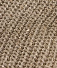 OLFAV25099 eur3(エウルキューブ) 【大きいサイズ】スパンコールコンビニット ベージュ(82)