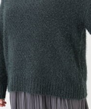 OLFBD02099 eur3(エウルキューブ) 【大きいサイズ】バスケットモールニット ダークグレー(93)
