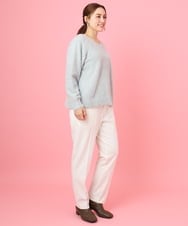 OLFBD17099 eur3(エウルキューブ) 【大きいサイズ】キラキラシャギーニット シルバー(96)