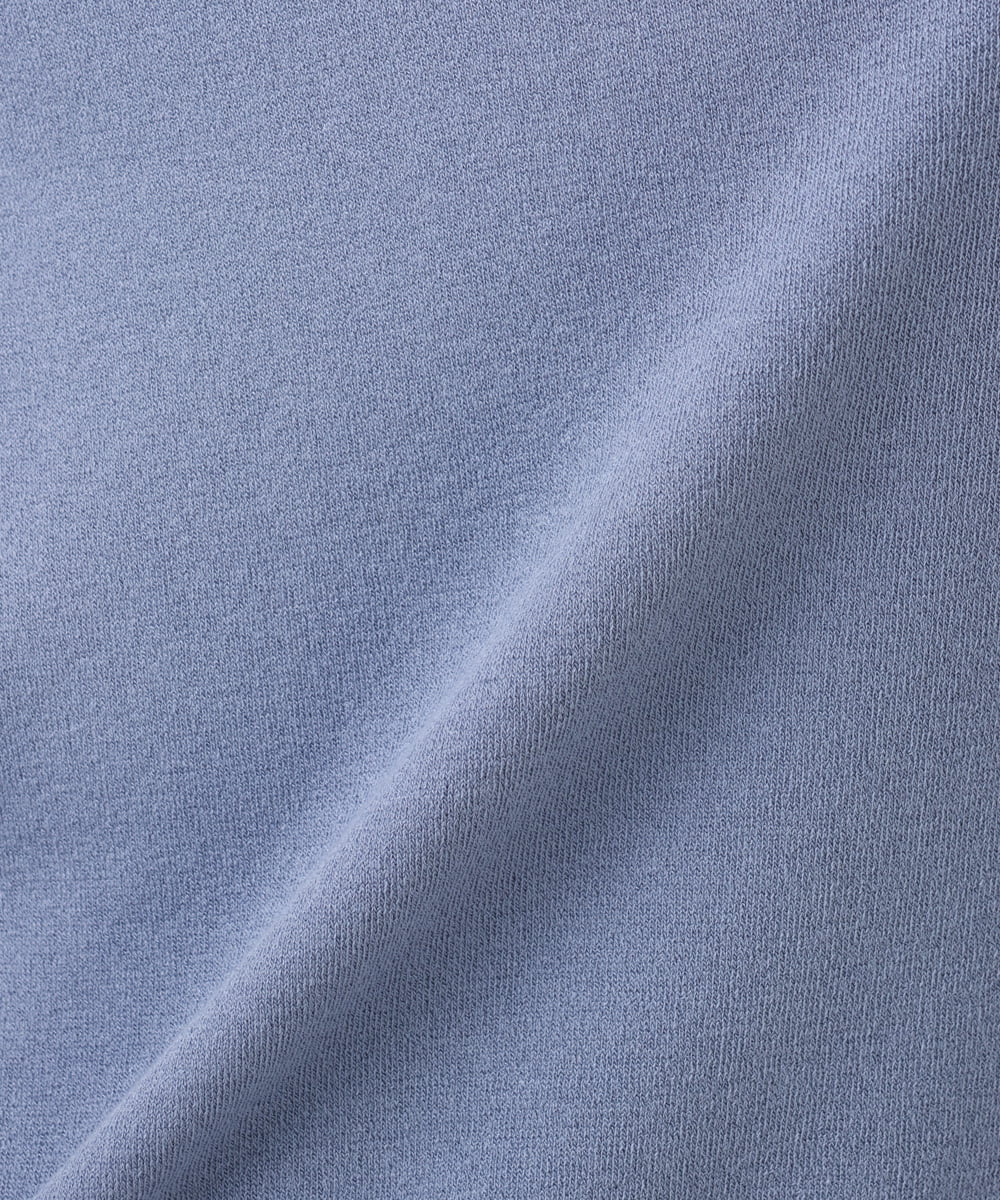 OLFIA04079 eur3(エウルキューブ) 【大きいサイズ/a.v.v×eur3】プリーツスリーブサマーニット ライトブルー(50)