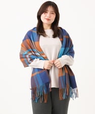 OLFLD01054 eur3(エウルキューブ) 【大きいサイズ】ドロップショルダーニット グレージュ