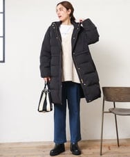 OLFLD06099 eur3(エウルキューブ) 【野呂佳代さん着用/大きいサイズ】ケーブルニットベスト アイボリー
