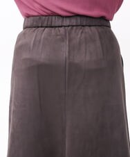 OLHAA06099 eur3(エウルキューブ) 【大きいサイズ/a.v.v×eur3】フェイクスエードタイトスカート ダークグレー(93)